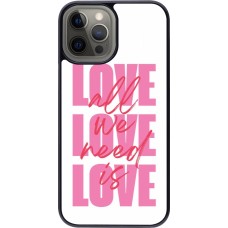 Coque iPhone 12 Pro Max - Saint Valentines Day 26 Love all we need is