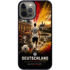Coque iPhone 12 Pro Max - Football Allemagne splash 2026