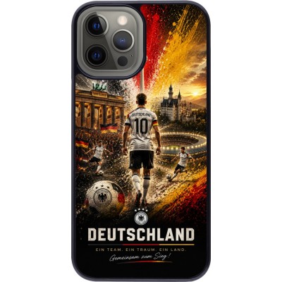 iPhone 12 Pro Max Case Hülle - Fussball Deutschland splash 2026