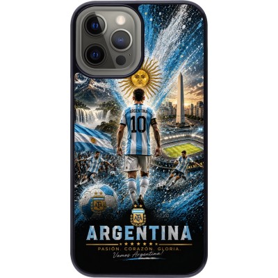 iPhone 12 Pro Max Case Hülle - Fussball Argentinien splash 2026