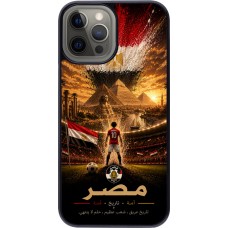 Coque iPhone 12 Pro Max - Football Égypte splash 2026