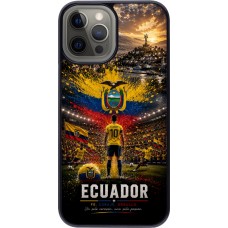 Coque iPhone 12 Pro Max - Football Équateur splash 2026