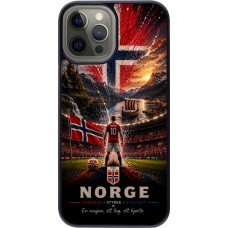 Coque iPhone 12 Pro Max - Football Norvège splash 2026