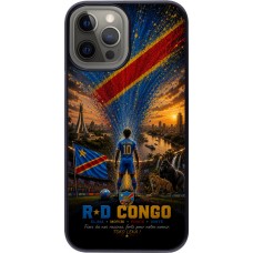 Coque iPhone 12 Pro Max - Football République démocratique du Congo splash 2026