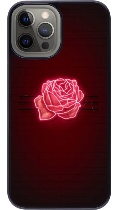 Coque iPhone 12 Pro Max - Spring 23 neon rose