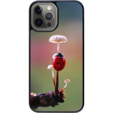 iPhone 12 Pro Max Case Hülle - Ladybird on a mushroom Spring 2026