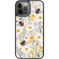 iPhone 12 Pro Max Case Hülle - Pattern bees Spring 2026