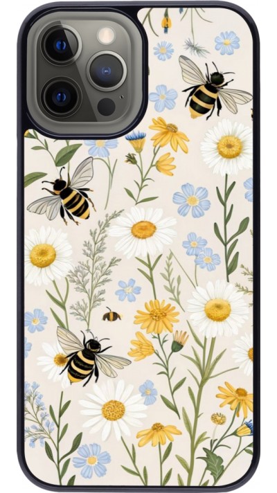 iPhone 12 Pro Max Case Hülle - Pattern bees Spring 2026
