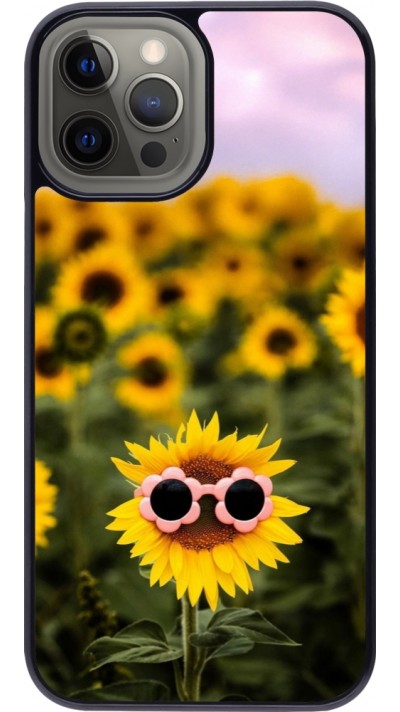 iPhone 12 Pro Max Case Hülle - Sunflower with glasses Spring 2026