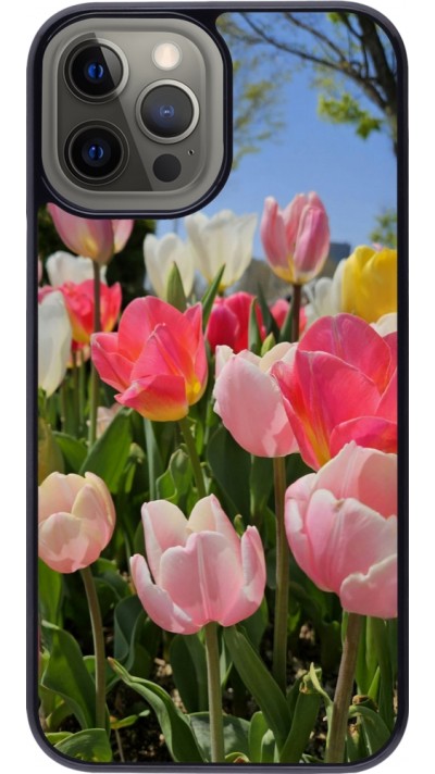 iPhone 12 Pro Max Case Hülle - Tulips Spring 2026