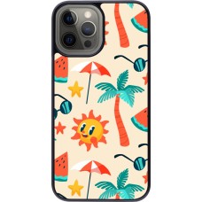 iPhone 12 Pro Max Case Hülle - Summer 2025 Pattern soleil