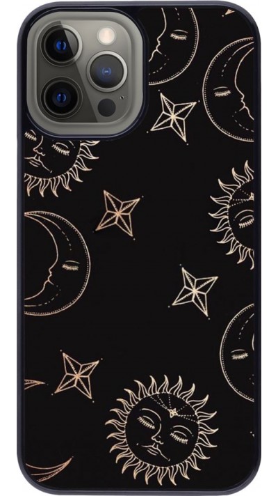 Coque iPhone 12 Pro Max - Suns and Moons