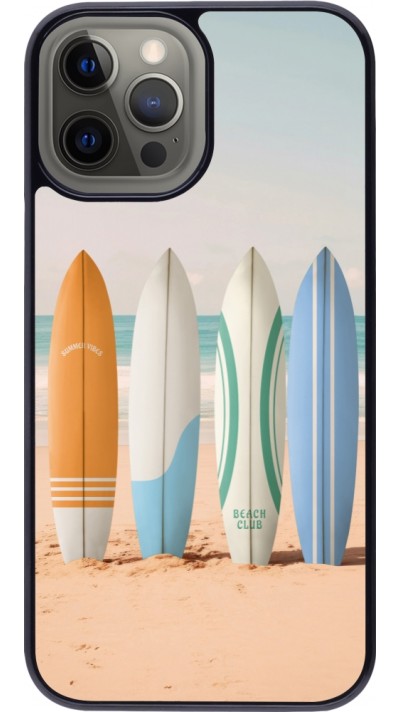 iPhone 12 Pro Max Case Hülle - Summer surfboard 2025