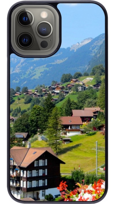 iPhone 12 Pro Max Case Hülle -  Nationalfeiertag Schweiz Landschaft