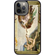 iPhone 12 Pro Max Case Hülle - Kunstbild - Die Erschaffung Adams - Michelangelo