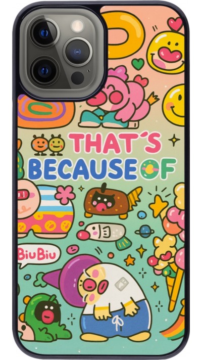 iPhone 12 Pro Max Case Hülle - Thats beacause of