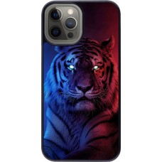 Coque iPhone 12 Pro Max - Tiger Blue Red