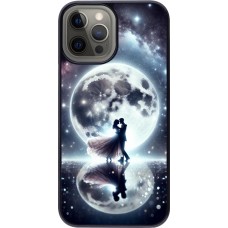 Coque iPhone 12 Pro Max - Valentine 2024 Love under the moon