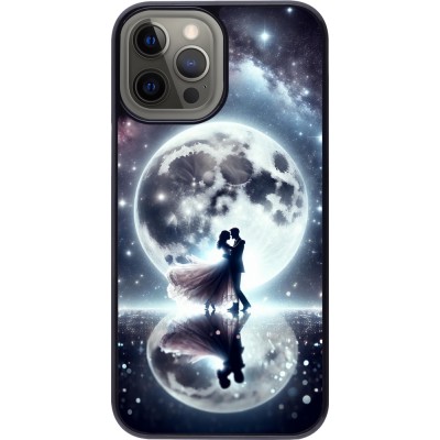 iPhone 12 Pro Max Case Hülle - Valentin 2024 Liebe unter dem Mond