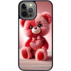Coque iPhone 12 Pro Max - Valentine 2024 Ourson rose