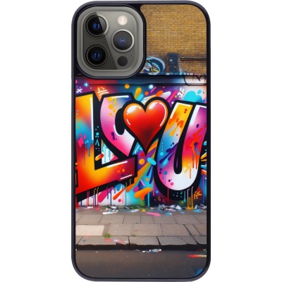 iPhone 12 Pro Max Case Hülle - Valentin 2025 Liebe U Tag