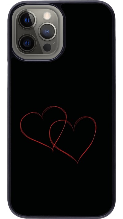 Coque iPhone 12 Pro Max - Valentine 2023 attached heart