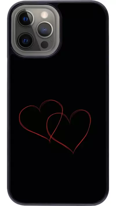 Coque iPhone 12 Pro Max - Valentine 2023 attached heart