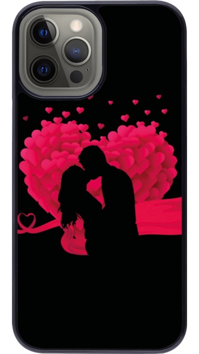 Coque iPhone 12 Pro Max - Valentine 2023 passionate kiss