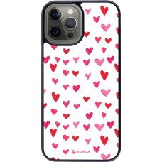 Coque iPhone 12 Pro Max - Valentine 2022 Many pink hearts