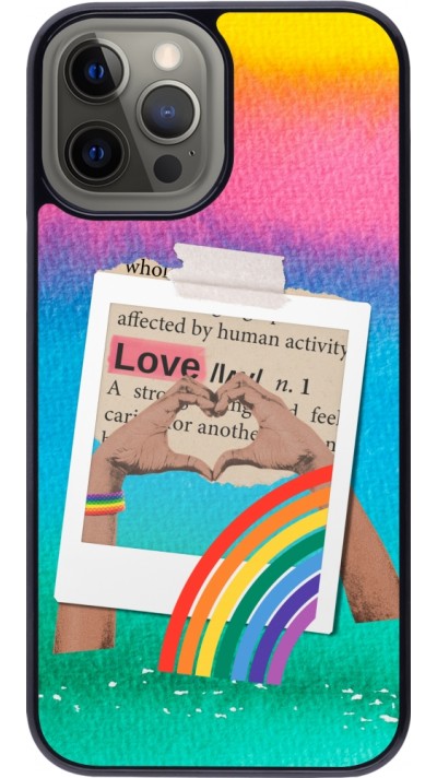 Coque iPhone 12 Pro Max - Valentine 2023 love is for everyone