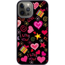 Coque iPhone 12 Pro Max - Valentine 2023 love symbols