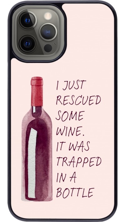 iPhone 12 Pro Max Case Hülle - I just rescued some wine