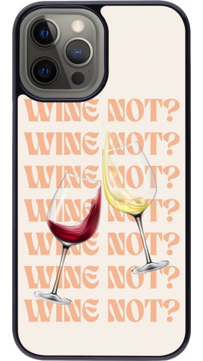 iPhone 12 Pro Max Case Hülle - Wine not