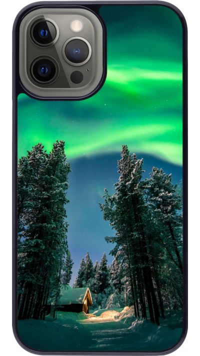 Coque iPhone 12 Pro Max - Winter 22 Northern Lights