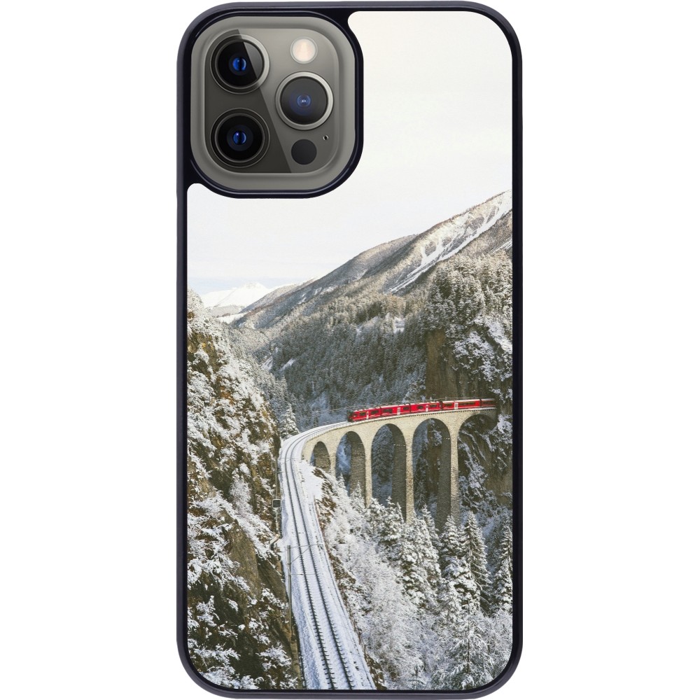 Coque iPhone 12 Pro Max - Winter 25 Winter polar express