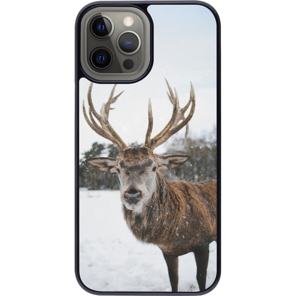 Coque iPhone 12 Pro Max - Winter 25 Winter reindeer