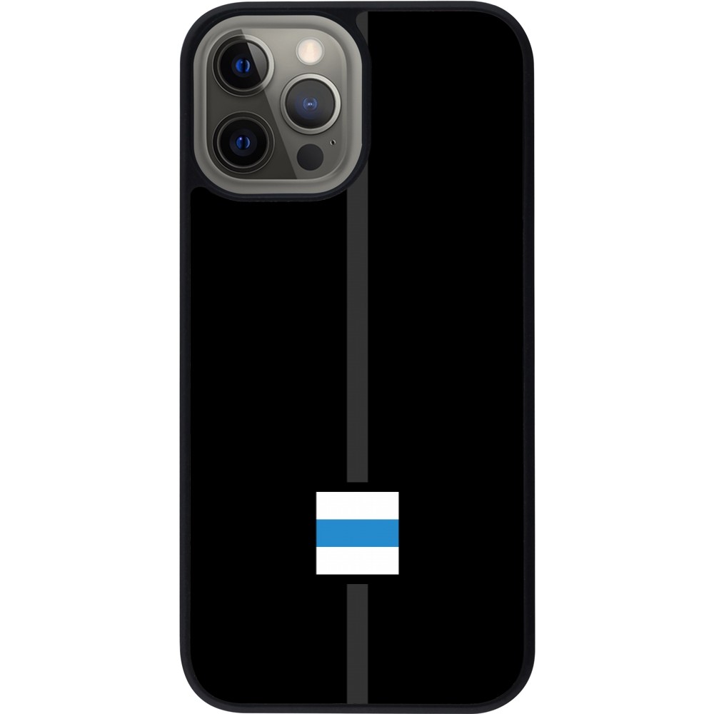 Coque iPhone 12 Pro Max - Silicone rigide noir Canton ZG noir