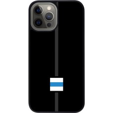 Coque iPhone 12 Pro Max - Silicone rigide noir Canton ZG noir