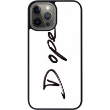 Coque iPhone 12 Pro Max - Silicone rigide noir Dope