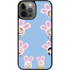 iPhone 12 Pro Max Case Hülle - Silikon schwarz Easter 2026 Snoopy