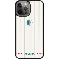 iPhone 12 Pro Max Case Hülle - Silikon schwarz Algerien 2026 personalisierbares Fussballtrikot