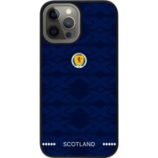 iPhone 12 Pro Max Case Hülle - Silikon schwarz Schottland 2026 personalisierbares Fussballtrikot