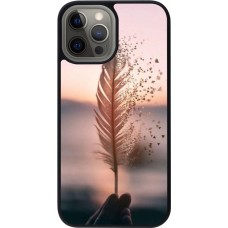 Coque iPhone 12 Pro Max - Silicone rigide noir Hello September 11 19