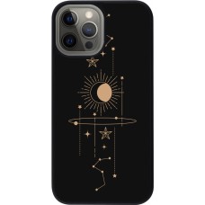 iPhone 12 Pro Max Case Hülle - Silikon schwarz Spring 23 astro