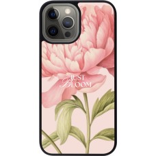 iPhone 12 Pro Max Case Hülle - Silikon schwarz Just Bloom Spring 2026