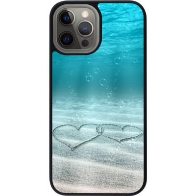Coque iPhone 12 Pro Max - Silicone rigide noir Summer 18 19