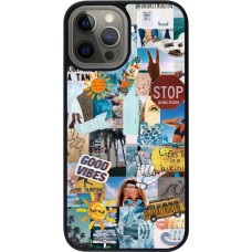 Coque iPhone 12 Pro Max - Silicone rigide noir Summer 2021 15