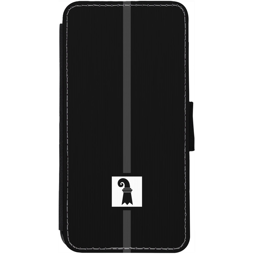 iPhone 12 Pro Max Case Hülle - Wallet schwarz Kanton BS schwarz