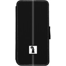 iPhone 12 Pro Max Case Hülle - Wallet schwarz Kanton BS schwarz