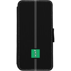 iPhone 12 Pro Max Case Hülle - Wallet schwarz Kanton SG schwarz